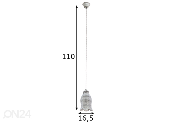 Eglo подвесной светильник Talbot размеры
