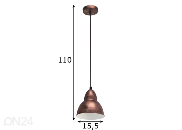 Eglo подвесной светильник Truro размеры