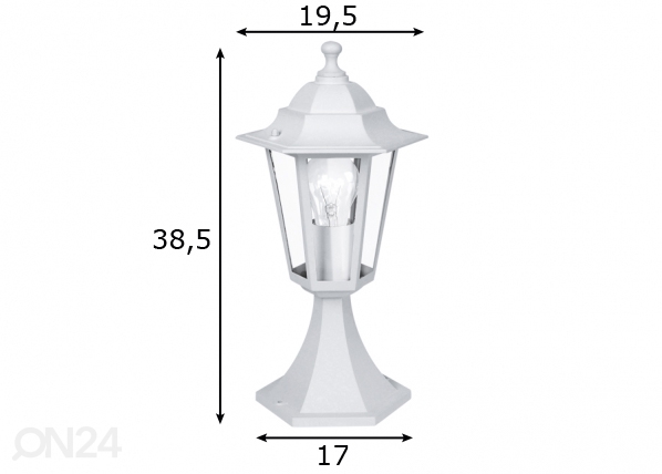Eglo уличный светильник Laterna 5 размеры