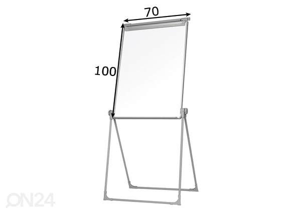 Esitlustahvel Bi-office Premier 70x100 cm (reguleeritav kaldenurk, alum. raam) mõõdud