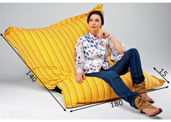 Etno кресло-мешок Muhu 140x180 cm размеры