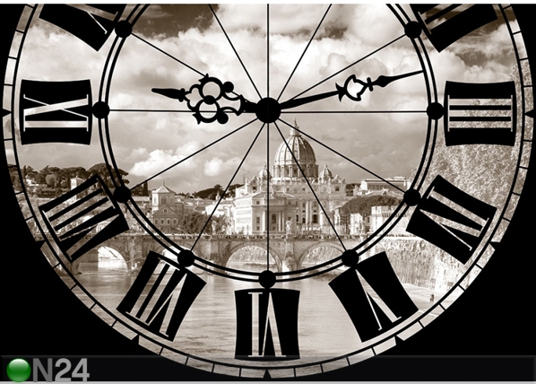 Fliis-fototapeet Clock 360x270 cm