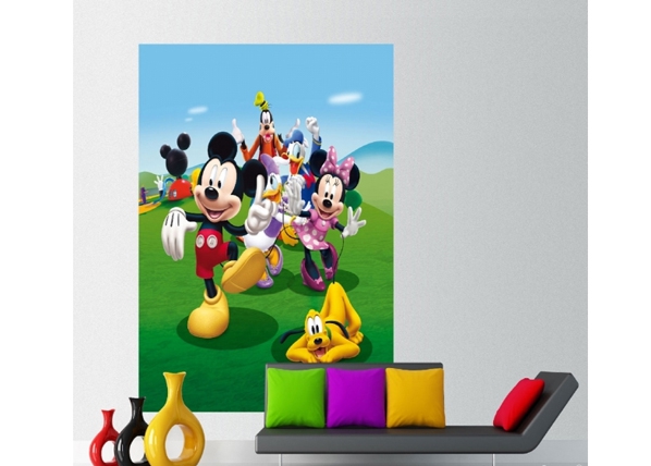 Fliis-fototapeet Disney Mickey and friends 180x202 cm