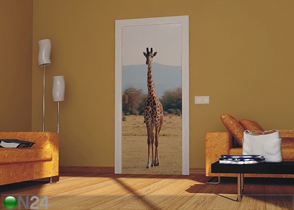 Fliis-fototapeet Giraffe 2 90x202 cm