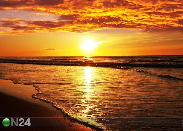 Fliis-fototapeet Ocean sunset 360x270 cm