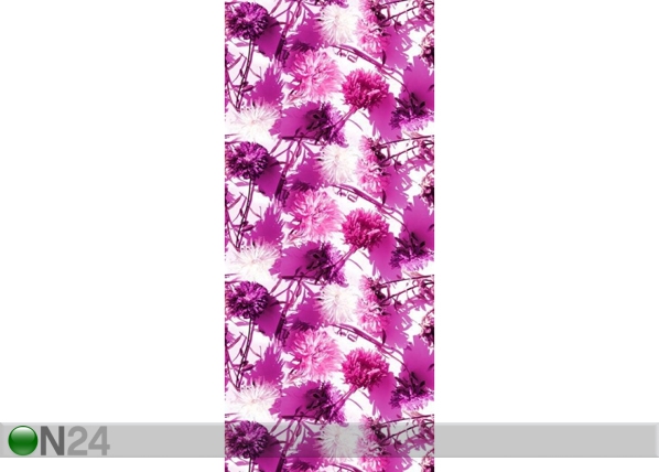 Fliistapeet Flowers 4, 53x1000 cm