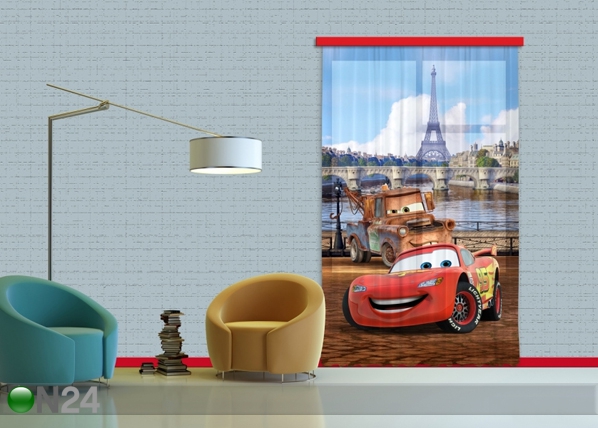 Fotokardin Disney cars Paris 140x245 cm