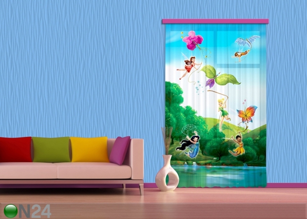 Fotokardin Disney Fairies with rainbow 140x245 cm