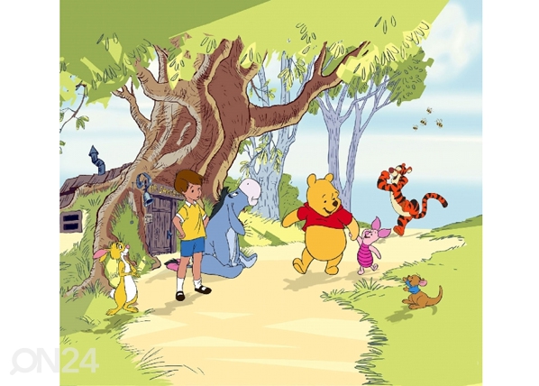 Fotokardin Winnie the Pooh and Friends 180x160 cm