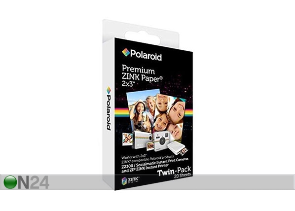 Fotopaber Polaroid Instant ink Media 2x3", 20 tk