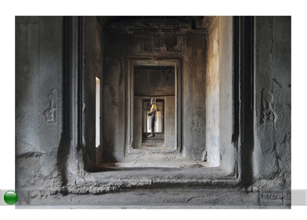 Fototapeet Ankor wat Buddha 400x280 cm