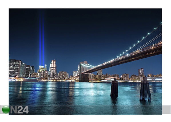 Fototapeet WTC memorial lights 400x280 cm