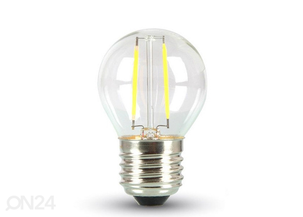 Hõõgniidiga LED pirn E27 2 W 3 tk