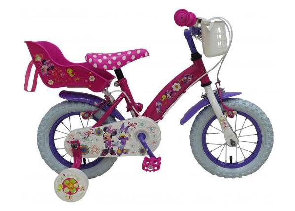Jalgratas tüdrukutele Disney Minnie Bow-Tique 12 tolli 2 käsipidurit
