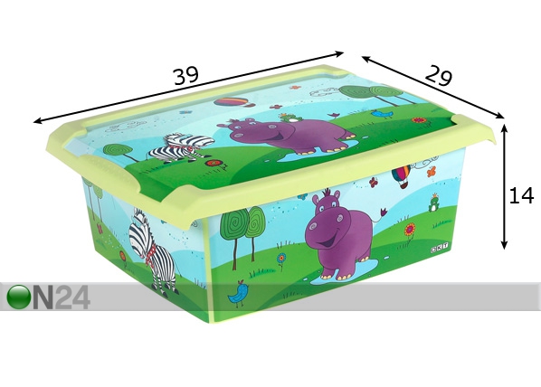 Karp Hippo 10 l mõõdud