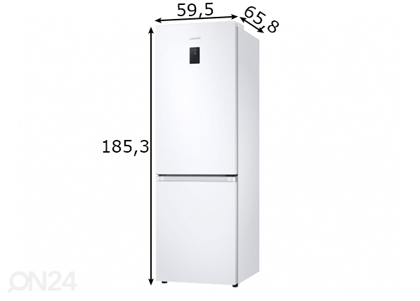 Külmkapp Samsung RB34T671EWW/EF mõõdud