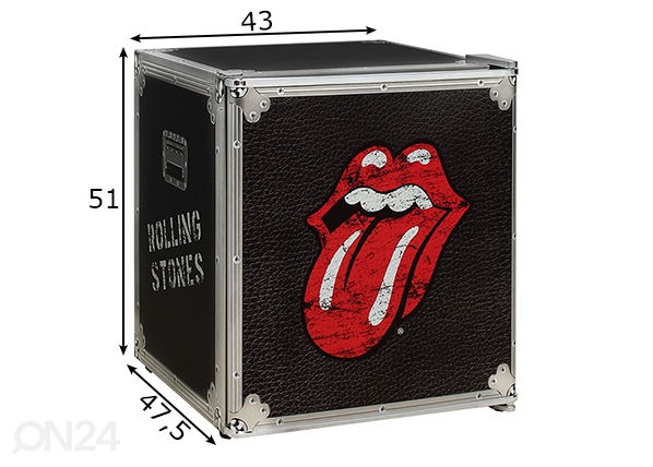 Külmkapp Scandomestic Rolling Stones mõõdud