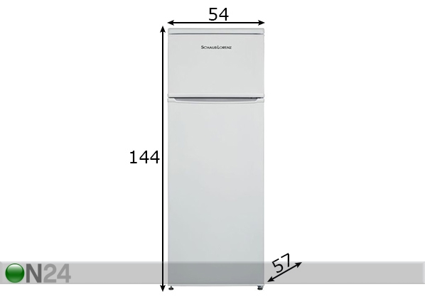 Külmkapp Schaub-Lorenz mõõdud