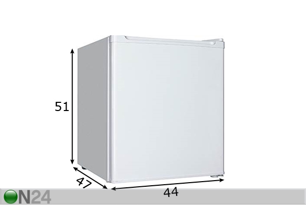 Külmkapp Sencor SSB461 mõõdud