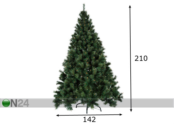 Kunstjõulupuu mänd 210cm