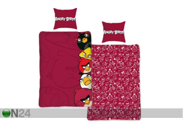 Laste voodipesukomplekt Angry Birds 150x210 cm