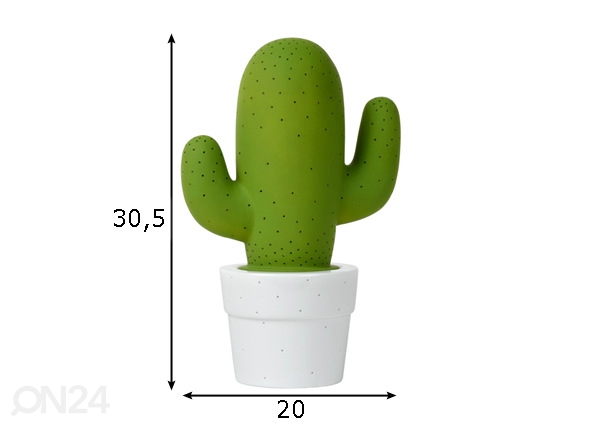 Lauavalgusti Cactus mõõdud