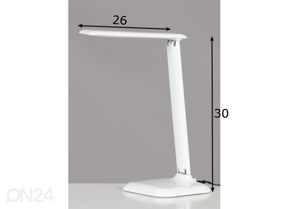 LED laualamp mõõdud
