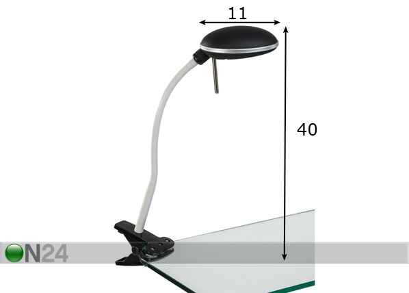 LED настольный светильник Nico размеры