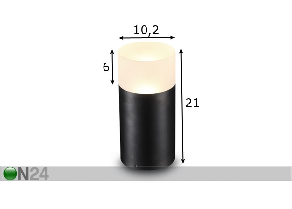 LED светильник на землю IP65 размеры