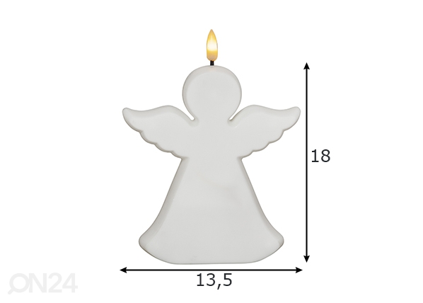 LED свеча Flamme Angel размеры