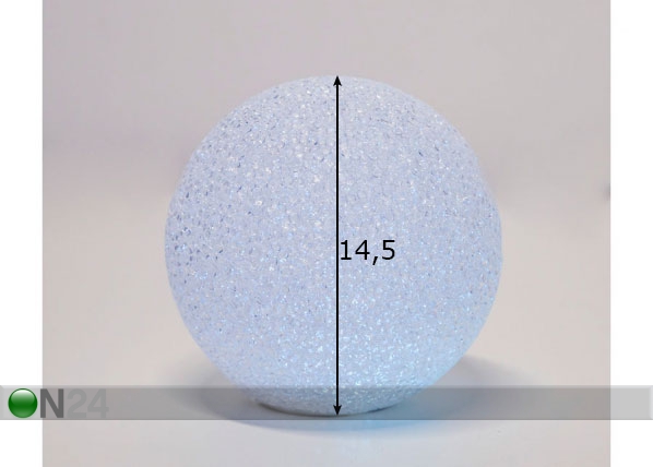 LED шар Ball Ø 14,5 cm размеры