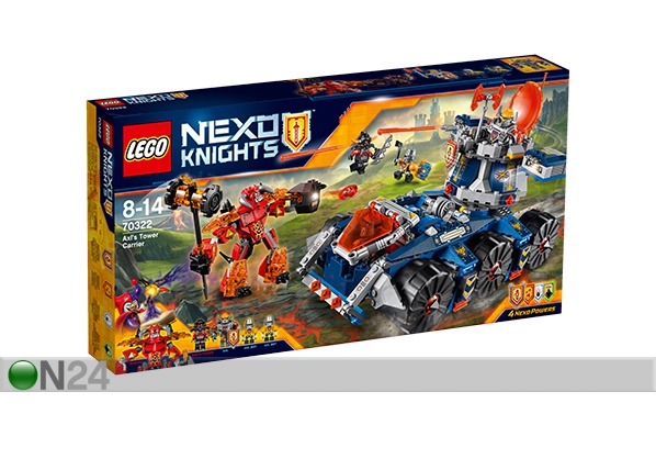 LEGO Nexo Knights Башенный тягач Акселя