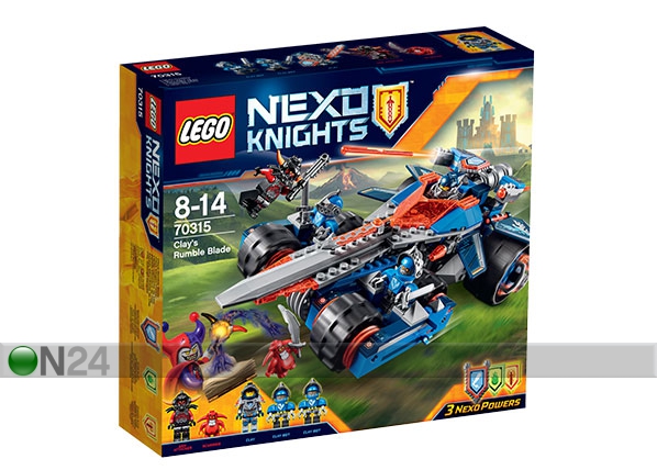 Lego Nexo Knights Устрашающй разрушитель Клэя