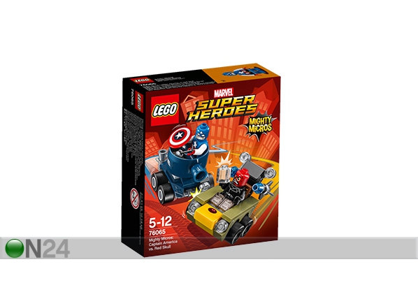 LEGO Super Heroes Kapten Ameerika vs. Punane Kolp