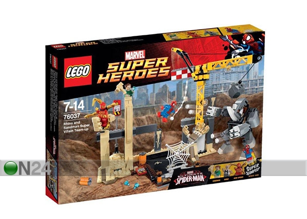 Lego Super Heroes Носорог и Песочный человек