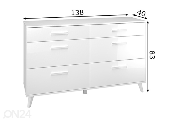 Lipasto MS-385593  Sisustustavaratalo