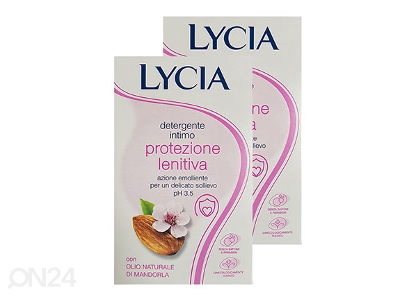 Lycia успокаивающий гель для интимной гигиены 2х250 мл