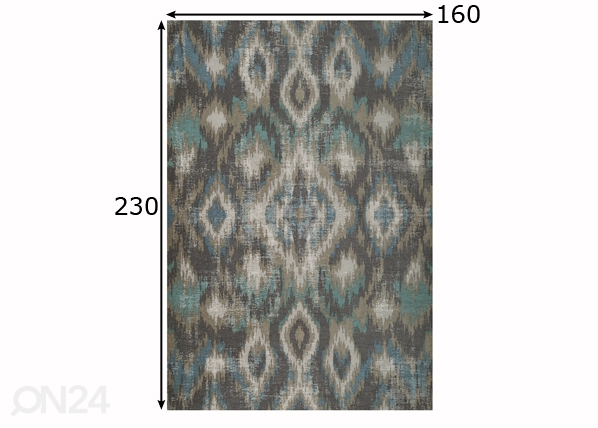 Magic home ковёр Harput 160x230 cm размеры