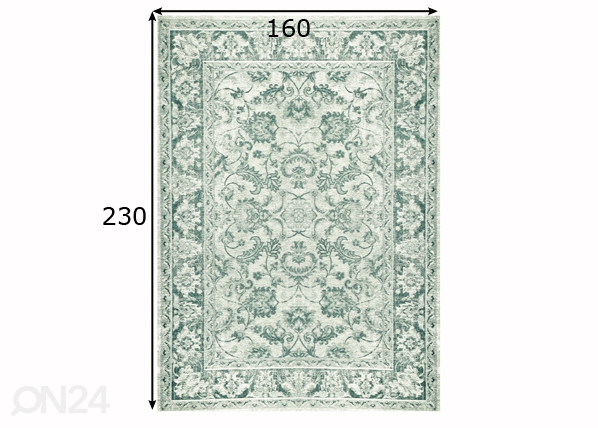 Magic home ковёр Tebriz 160x230 cm размеры