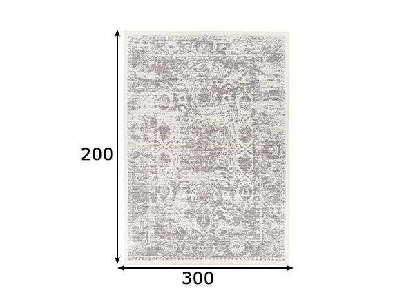 Narma newWeave® шенилловый ковер Palmse white 200x300 cm размеры