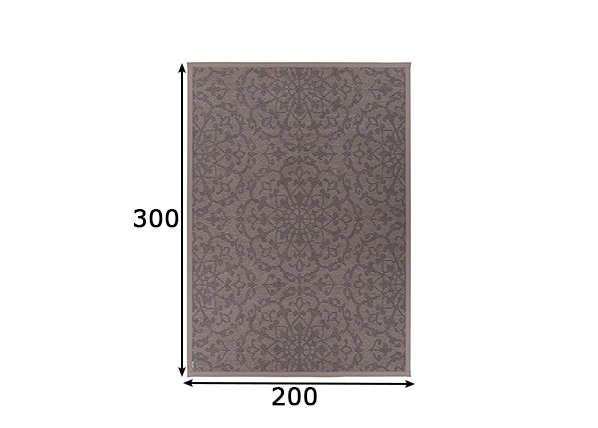 Narma newWeave® шенилловый ковер Pitsalu linen 200x300 cm размеры