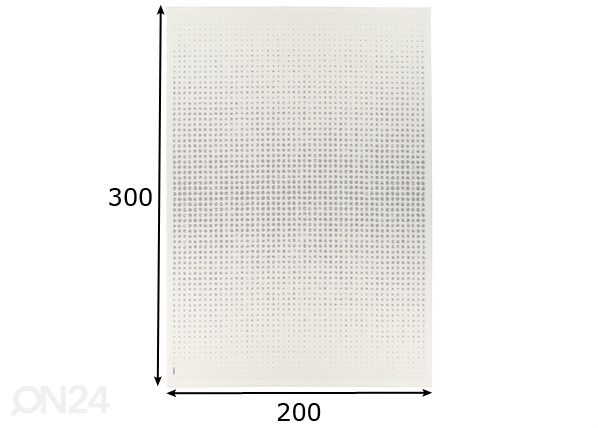 Narma smartWeave® ковер Helme white 200x300 см размеры