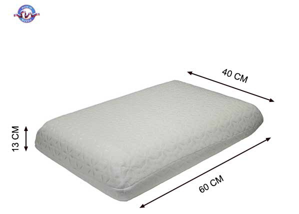 Padi Ortopeediline ORTOSLEEP foam pillow EcoSapiens mõõdud