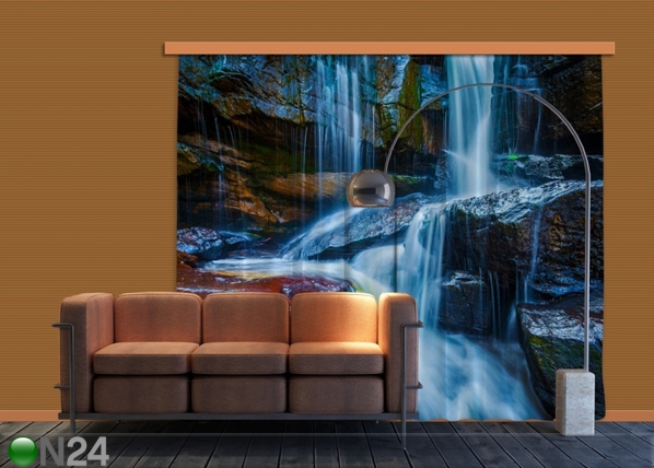 Pimendav fotokardin Waterfall 280x245 cm