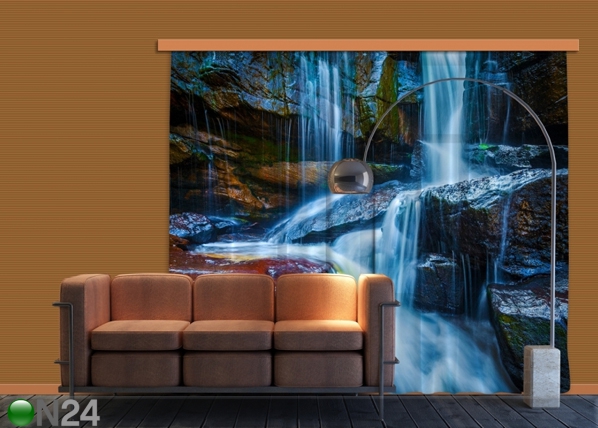 Poolpimendav fotokardin Waterfall 280x245 cm