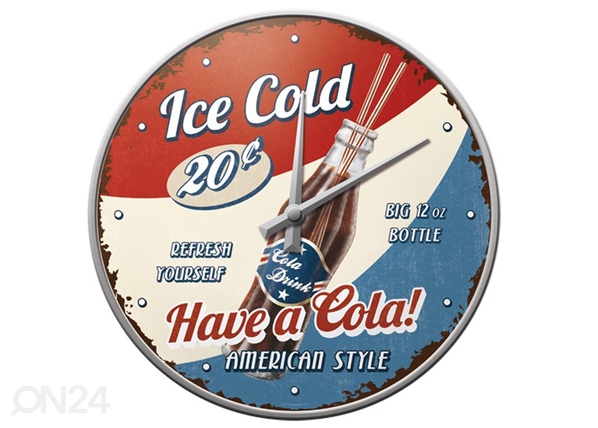 Retro seinakell Ice Cold