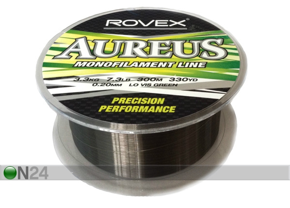 Rovex Aureus Low Vision зелёная леска Ø 0,25 mm