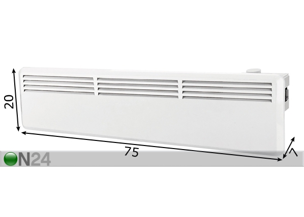 Sähköpatteri GILS VX-81280  Sisustustavaratalo