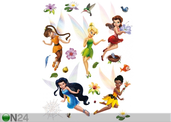 Seinakleebis Disney fairies 65x85 cm