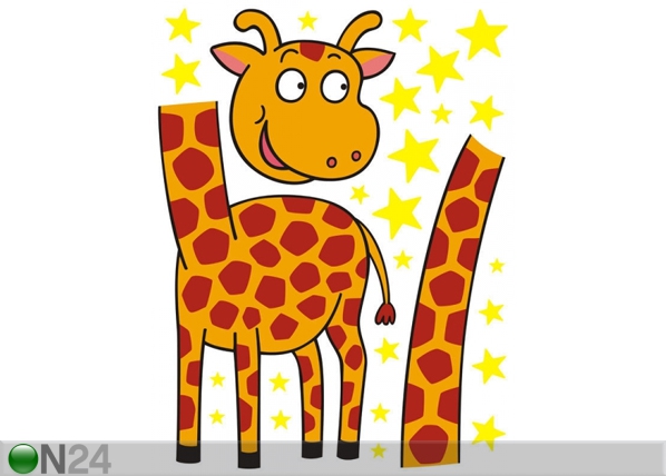 Seinakleebis Giraffe 2, 65x85 cm